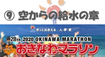【おきなわマラソン2020⑨】土砂降りの雨の中フルマラソンを初めて走った記録＆与勝エリアレポート（当日・空からの給水の章）